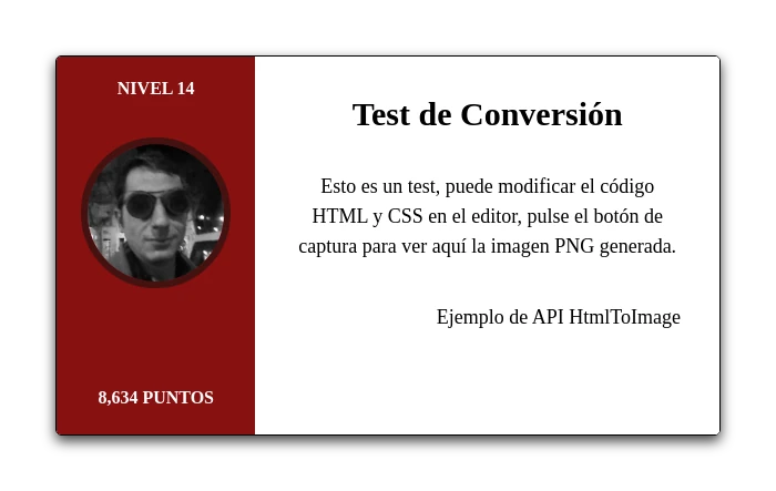 demostracion de conversión html a png mediante API