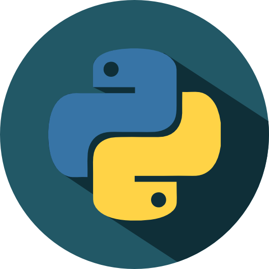 Python language logo
